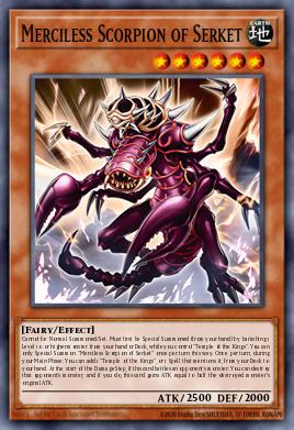 Merciless Scorpion of Serket — Maze of the Master EN002