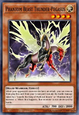 Fera Fantasma Pegasus-Trovão — Gold Series 2009 EN013