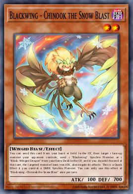 Blackwing - Chinook the Snow Blast — Legendary 5D's Decks ENC14