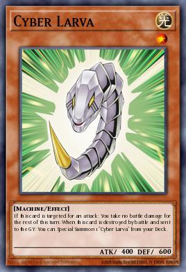 Larva Cibernética — Cyber Dragon Revolution Structure Deck EN007