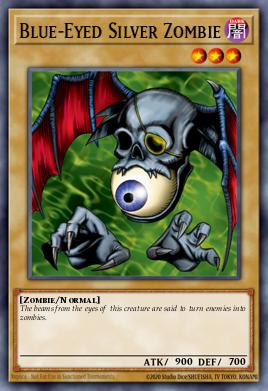 Zumbi Prateado de Olhos-Azuis — Speed Duel: Scars of Battle EN011