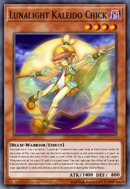 Caleido Filhote Luzlunar — Legendary Arc-V Decks ENL05