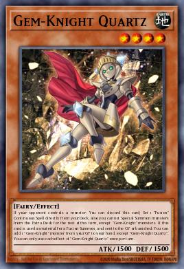 Cavaleiro-Gema Quartzo — Power of the Elements EN020