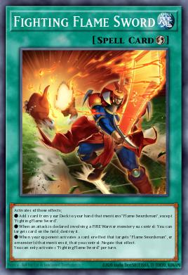 Fighting Flame Sword — Maze of Millennia EN008