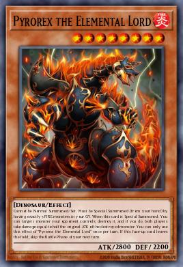 Pirorex, o Senhor Elemental — Cosmo Blazer: Special Edition EN040