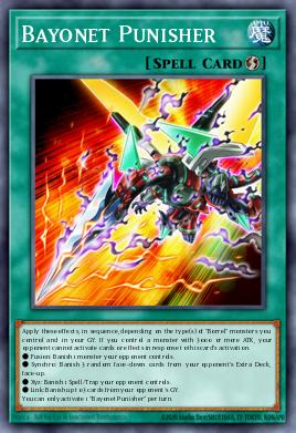 Justiceiro Baioneta — Burst of Destiny EN098