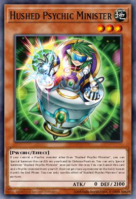 Hushed Psychic Minister — Duelist's Advance EN014