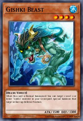 Gishki Beast — Photon Shockwave Sneak Peek Participation Card EN095