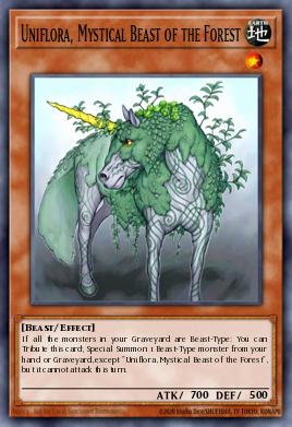 Uniflora, Besta Mística da Floresta — Return of the Duelist: Special Edition EN031