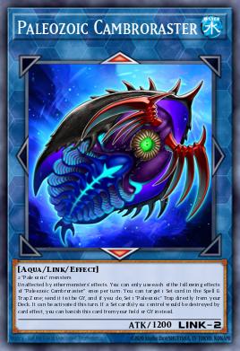 Paleozoico Cambroraster — Lightning Overdrive Premiere! promotional card EN047