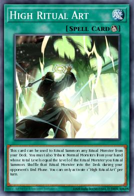 Arte Ritual Superior — Dawn of Majesty Premiere! promotional card EN065