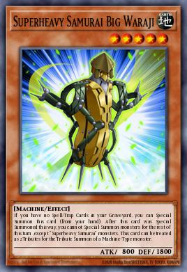 Samurai Superpesado Grande Waraji — 2016 Mega-Tin Mega Pack EN006