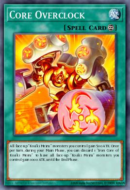Core Overclock — The Shining Darkness Sneak Peek Participation Card EN087