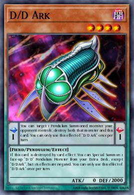 D/D Arca — Rise of the Duelist Premiere! promotional card EN084