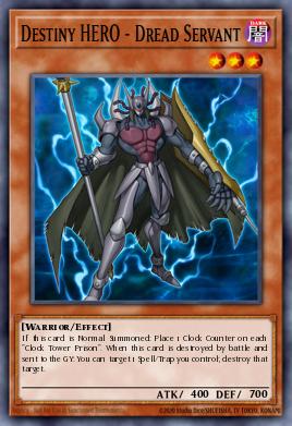 HERÓI do Destino - Servo do Horror — Legendary Hero Decks ENA07