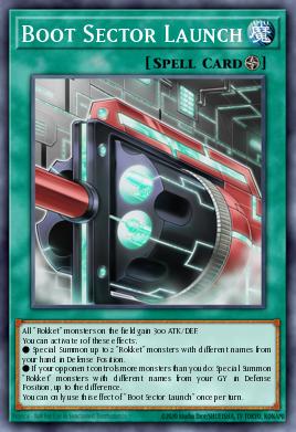 Lançar Registro de Inicialização — Structure Deck: Rokket Revolt EN026