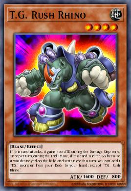 T.G. Rino Arremetedor — Legendary Collection 5D's Mega Pack EN210