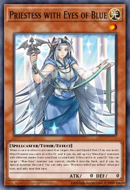 Sacerdotisa com Azul nos Olhos — 2017 Mega-Tin Mega Pack EN055