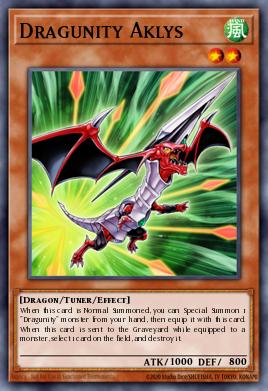 Aklys Dragunidade — Dragunity Legion Structure Deck EN003