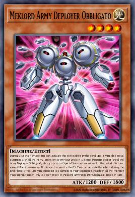 Condutor do Exército Senhormek Obbligato — Legendary Duelists: Rage of Ra EN019