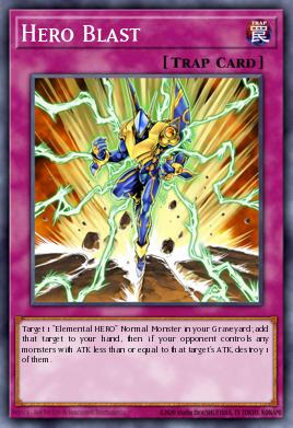 Explosão do Herói — HERO Strike Structure Deck EN036