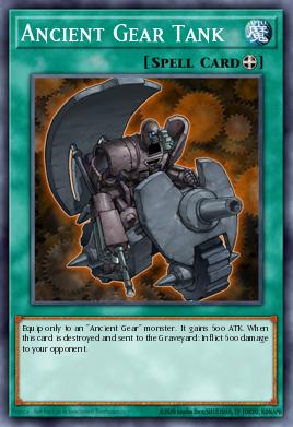 Tanque Engrenagem Antiga — Structure Deck: Machine Re-Volt EN018