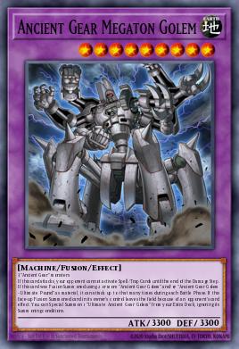 Golem Megaton do Mecanismo Antigo — Legendary Duelists: Season 1 EN088
