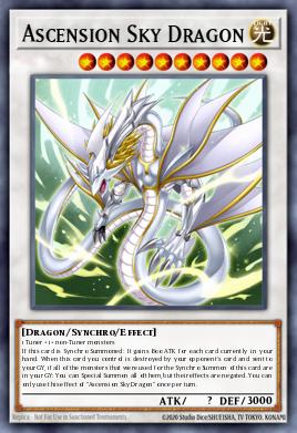 Dragão Celeste da Ascensão — Legendary Hero Decks ENB34