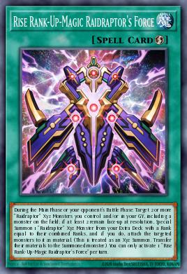 Rise Rank-Up-Magic Raidraptor's Force — Phantom Nightmare EN056