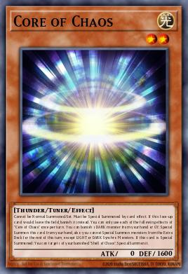 Core of Chaos — Photon Hypernova EN011