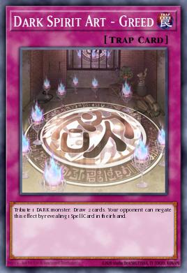 Dark Spirit Art - Greed — Phantom Darkness: Special Edition EN070