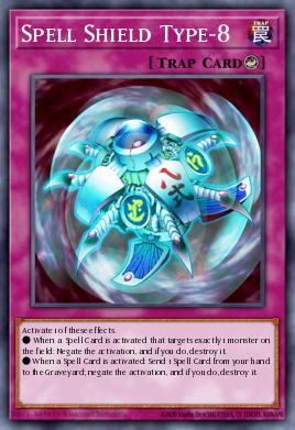Escudo de Magias do Tipo 8 — Structure Deck: Fury from the Deep EN031