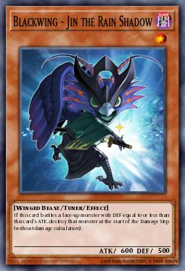 Blackwing - Jin the Rain Shadow — Extreme Victory Sneak Peek Participation Card EN096