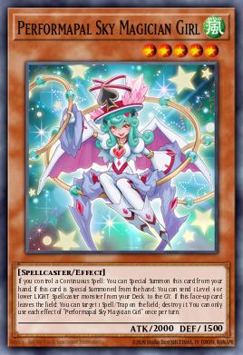 Performapal Sky Magician Girl — Supreme Darkness EN099