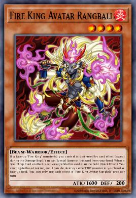 Fire King Avatar Rangbali — Structure Deck: Fire Kings EN003