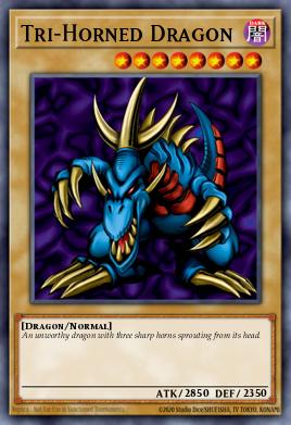 Dragão de Três Chifres — Rarity Collection 5 EN001