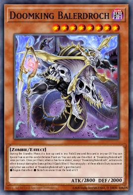 Rei da Condenação Balerdroch — Structure Deck: Zombie Horde EN001