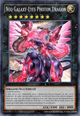 Neo Dragão de Fóton de Olhos das Galáxias — Galactic Overlord Sneak Peek Participation Card EN041