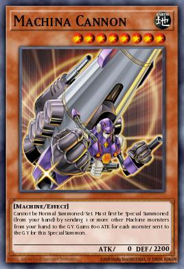 Canhão Autômato — Structure Deck: Mechanized Madness EN009