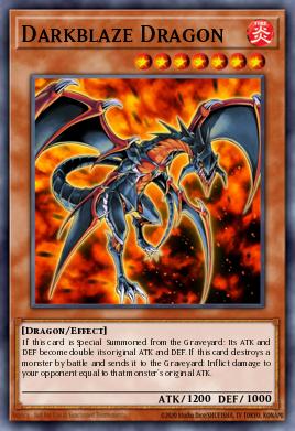 Dragão da Chama Negra — Rise of the True Dragons Structure Deck EN006
