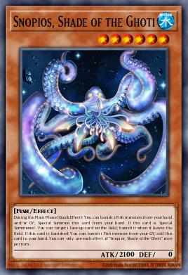 Snopios, Shade of the Ghoti — Darkwing Blast EN087
