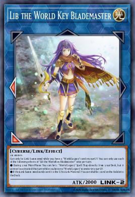 Lib a Espadachim da Chave Mundial — Duel Overload EN023