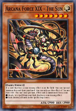 Arcana Force XIX - The Sun — Supreme Darkness EN005