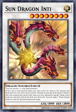 Dragão do Sol Inti — Legendary Collection 5D's Mega Pack EN241