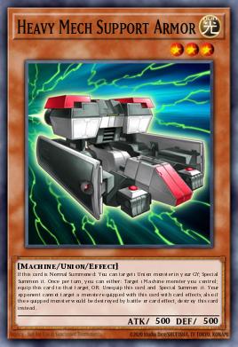 Armadura de Suporte de Mech's Pesados — Structure Deck: Seto Kaiba EN004