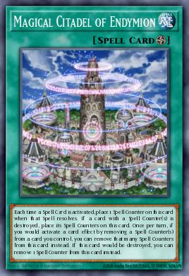 Cidadela Mágica de Endymion — Spellcaster's Command Structure Deck: Special Edition EN019
