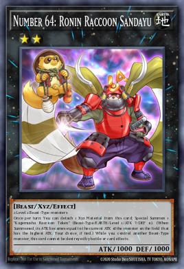 Número 64: Ronin Guaxinim Sandayu — 2014 Mega-Tin Mega Pack EN161