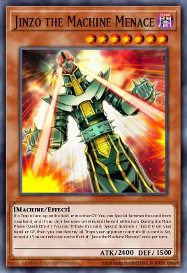 Jinzo, a Máquina Ameaçadora — Legendary Duelists: Rage of Ra EN031