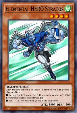 Elemental HERO Stratos — Maximum Gold EN004