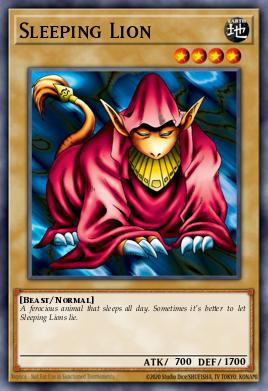 Leão adormecido — Tournament Pack 6 EN017